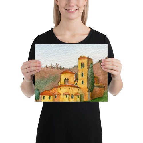 Prints - Church in Italy