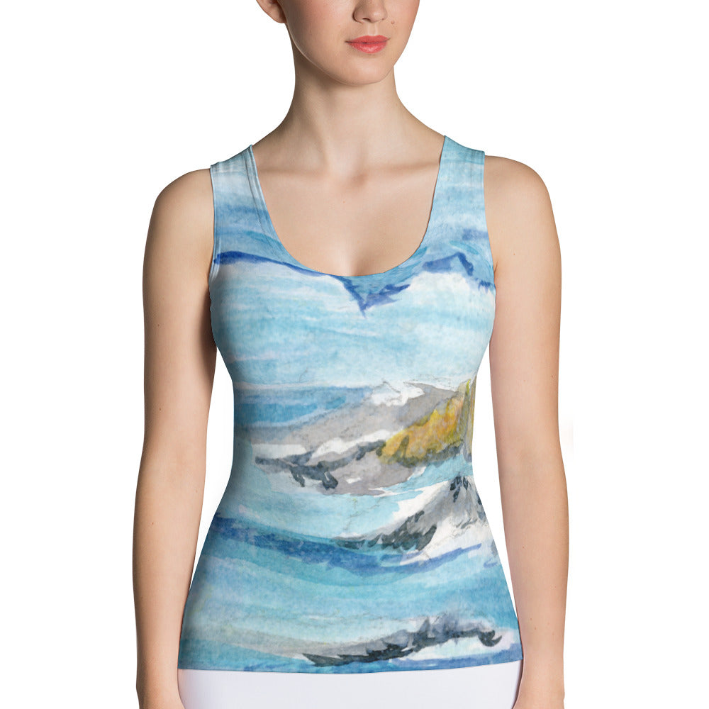 Sublimation Cut & Sew Tank Top